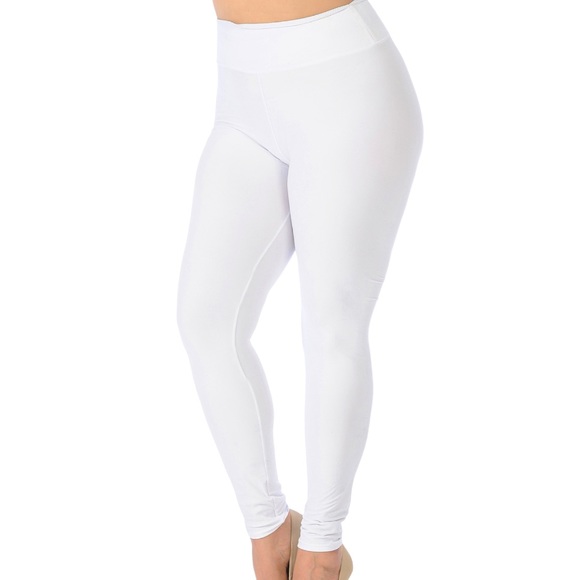 Creamy Soft Extra Plus Size Leggings 4X-5X - Picture 3 of 5